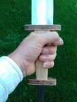 Vladimir Klinge mit Handgriff