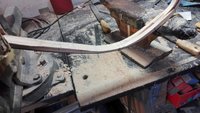 Rahmen in der Dicke reduziert und geformt