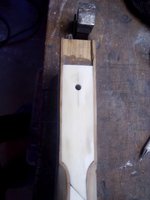 Das Loch mit 6 mm Durchmesser