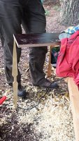 So ein kleiner Bogen kann auch gut als Stütze benutzt werden