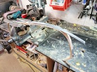 Das neue Horn angepasst und mit Rillen versehen
