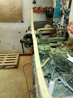 Ausgepackt und die Form aufgezeichnet