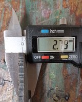 ca. 4 cm weiter innen gemessen