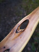 Leinölfinish scheint als Schutz zu funktionieren.