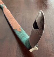 Eingeschliffene Gebrauchsspuren