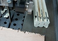 zunächst mal die Enden gerade geschnitten