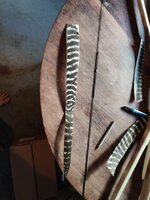 die Federn für den Innenbogen