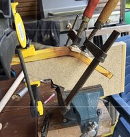 Biegen mit Heißluftfön, kein Öl