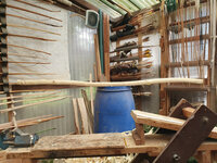 und noch mal eine Seitenansicht, Rücken oben