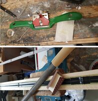 Das Werkzeug zur Bambus Feinarbeit