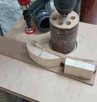 Griffaufdopplung schleifen