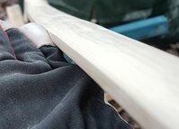 hier dann der zweite Abtrag, danach wird Richtung Seite gerundet