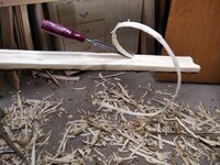 Die Robinie lässt sich gut aushöhlen.