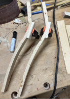 Abgeschliffene Querschnitte im engen Biegebereich