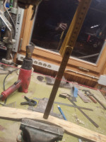 13 cm Relfex über dem Griff