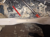 1 std gebrutzelt und in dem Bereich gebogen