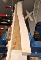 Backing kurz mit einer Kurve mittig