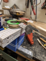 2k reingeföhnt und unten mit klebeband abgeschalt