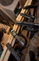 Mit der HLP vorbiegen und mit Epoxy einkleben