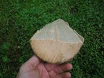 ...und dann noch der Drehwuchs! (auf einem ca. 40cm Teststück)
