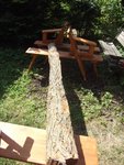 ...so sah Sie aus, als Sie ankam...<br />Originalzitat des DPD Boten:<br />&quot;...wer wohnt denn im Wald <br />und läßt sich Holz schicken...??!!&quot;