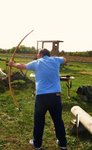 1. SBBT 12.-14.10.2012 2012-09-12 009.JPG (384.89 KiB) 2129 mal betrachtet Recurv'ler Hubi beim Versuch eine 104lbs Eibe zu ziehen ... Haltungsnote ?