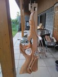 das zweite mal bearbeitet mit lärchenöl
