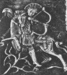 Spätrömischer -frühbyzantinischer Bogenschütze.
