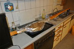 Pflaume im Kochtopf