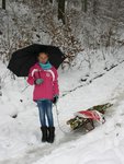 mein &quot;Helferlein&quot; Laura (war das ein Mistwetter)