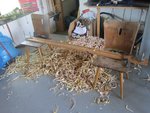 IMG_0175.JPG (180.11 KiB) 3724 mal betrachtet Span-Haufen, Zwischensequenz am Samstag um 11 Uhr früh der gemachten Späne seit Freitag Nacht.