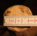 Der untere Durchmesser vom obersten Drittel