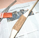 geschliffene Rinde