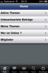 Home Screen