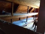 Bettenstube oben im Dachstuhl