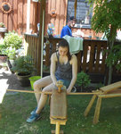 Airbows beobachtet genau, ob Reni alles richtig macht