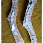 links Snake-jos schablone, rechts meine