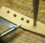 Bohrt...<br />Schönheitspreise wird er keine gewinnen aber heute Morgen war nich so viel Zeit.<br />Gruss,<br />Mark